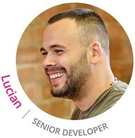 Lucian, Senior Developer